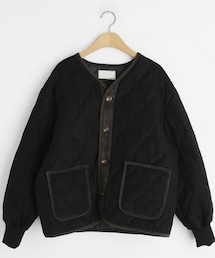 DHOLIC | キルトコーデュロイジャンパー(その他アウター)