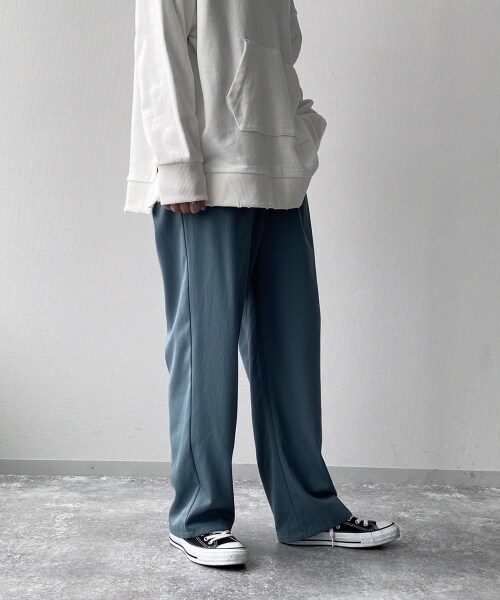 PAGEBOY（ページボーイ）の「【WEB先行予約】チンツハイウエストタックパンツ（パンツ・レディース・ブラック/グレージュ/アイスブルー・F）」の7枚目の写真