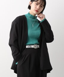 PAGEBOY | 【WEB先行予約】セットアップノーカラーラフジャケット(ジャケット/アウター)