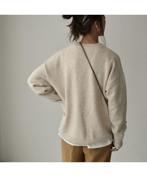 Lavish Gate（ラヴィッシュゲート）の「knit-02115 ハイゲージ クルー