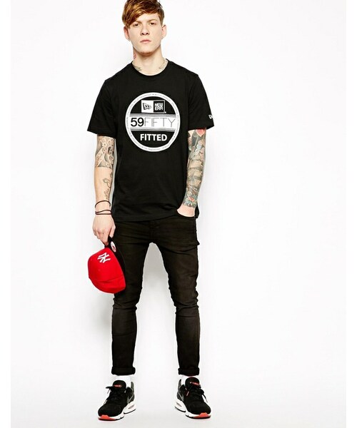 NEW ERA（ニューエラ）の「New Era 59Fifty T-Shirt（Tシャツ