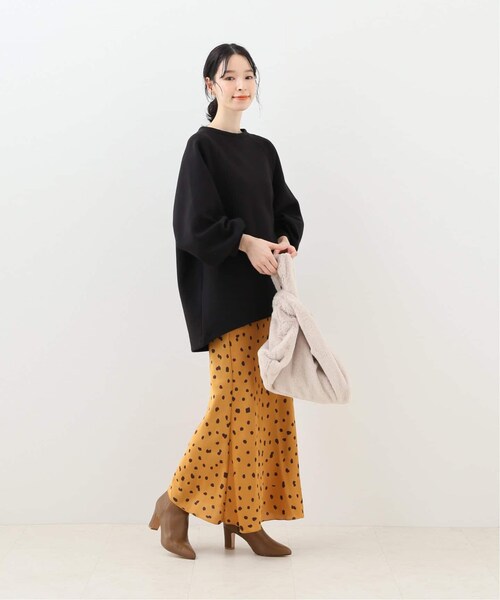 B.C STOCK(ベーセーストック)の「《追加》Wスムース バックシャンプルオーバー◆(トップス・ブラック/フリー/在庫あり)」の8枚目の写真