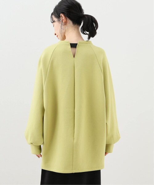 B.C STOCK(ベーセーストック)の「《追加》Wスムース バックシャンプルオーバー◆(トップス・ブラック/フリー/在庫あり)」の16枚目の写真
