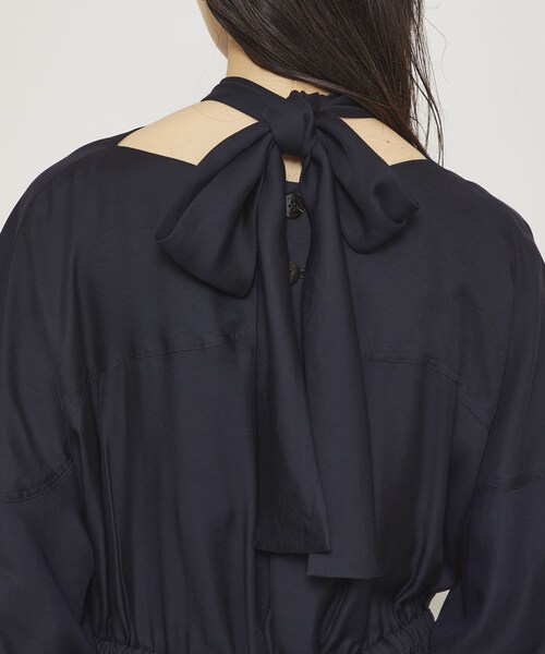 AKIRANAKA（アキラナカ）の「ギャザーホルターネックドレス（）」 - WEAR