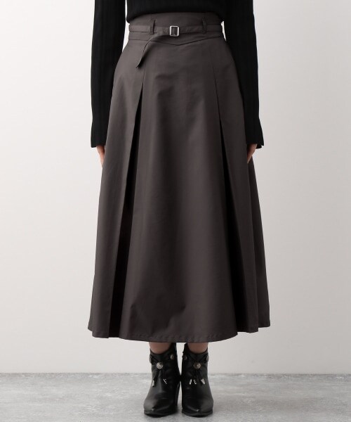 PAGEBOY（ページボーイ）の「【WEB先行予約】シャンブレータックスカート（スカート・レディース・モーヴ・F）」の3枚目の写真