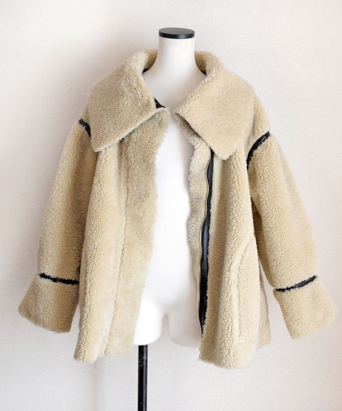 no brand（ノーブランド）の「パイピングボアオーバーJK（ブルゾン・レディース・その他）」の12枚目の写真