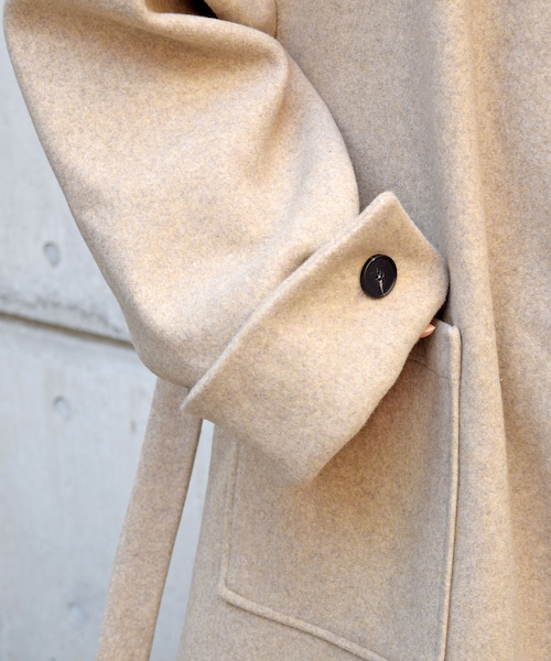 no brand（ノーブランド）の「スペリオルウールマキシCT（チェスターコート・レディース・その他）」の4枚目の写真