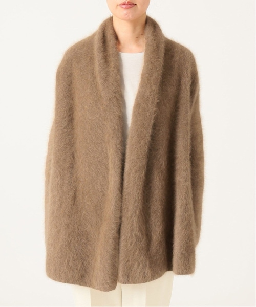 Noble（ノーブル）の「ラクーンニットオーバーカーディガン