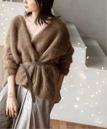 ab3100 Noble ラクーン カーディガン ab3100 Noble ラクーン カーディガン ab3100 Noble ラクーン