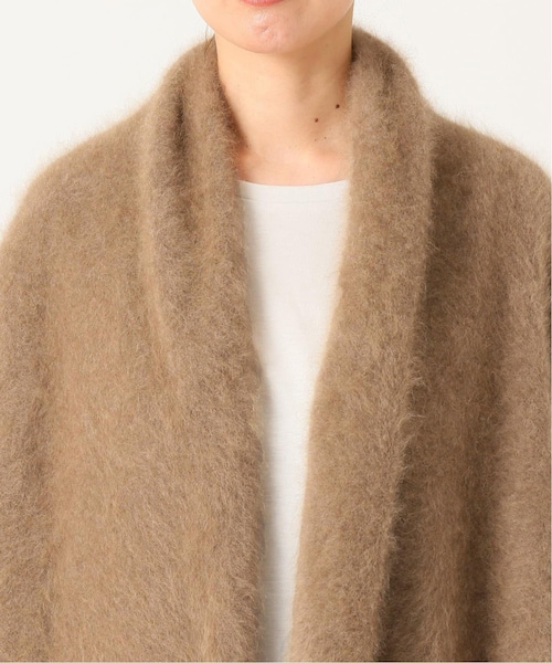 Noble（ノーブル）の「ラクーンニットオーバーカーディガン