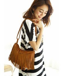 STYLE DELI | 本革フリンジショルダーBAG(ショルダーバッグ)