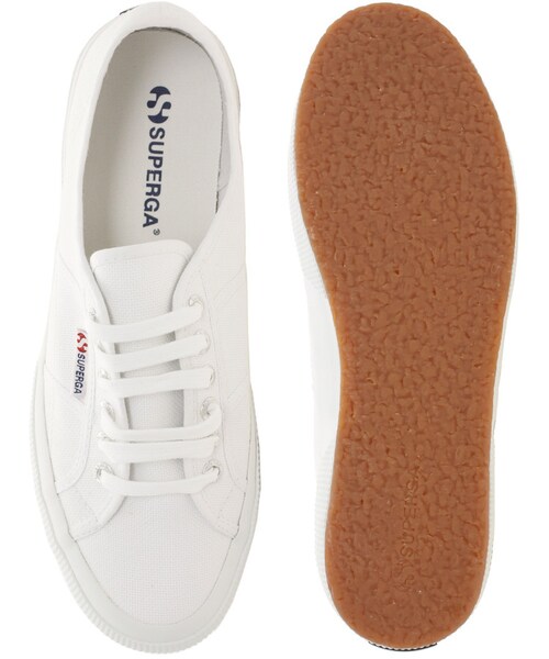 SUPERGA（スペルガ）の「Superga 2750 Canvas Plimsolls（スニーカー・メンズ・white・US 12/US 13）」の3枚目の写真