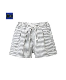GU | （GU）ＧＩＲＬＳストライプショートパンツ(パンツ)