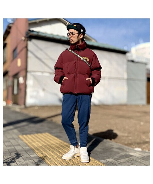 ALDIES（アールディーズ）の「Snake Insulation Short Jacket(Burgundy
