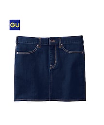 GU | （GU）デニムミニスカートＡ(スカート)