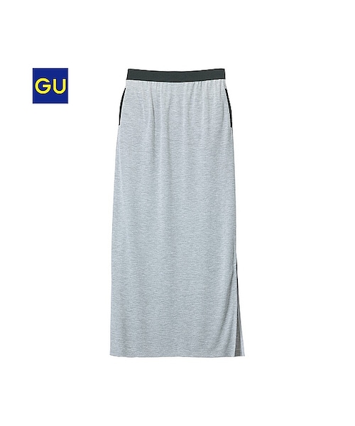 GU様追加 GU（ジーユー）の「（GU）サイドスリットマキシスカート（WOMEN