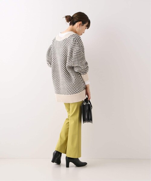 B.C STOCK（ベーセーストック）の「スーパーストレッチフレアパンツ（パンツ・ブラック/フリー/在庫あり）」の9枚目の写真