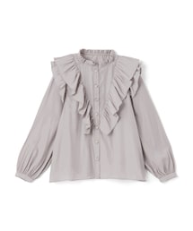 GRL | サテンフリルプチハイネックブラウス(シャツ/ブラウス)