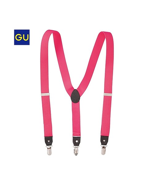 GU(ジーユー)の「(GU)WOMENサスペンダーB(WOMEN ⁄ サスペンダー・ベルト・レディース・PURPLE/PINK/WINE/NAVY/GREEN・-)」の4枚目の写真