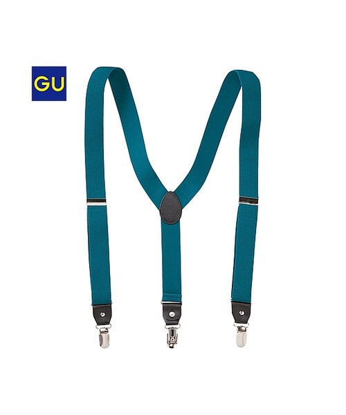 GU(ジーユー)の「(GU)WOMENサスペンダーB(WOMEN ⁄ サスペンダー・ベルト・レディース・PURPLE/PINK/WINE/NAVY/GREEN・-)」の2枚目の写真