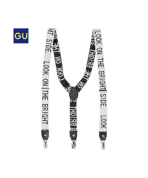GU(ジーユー)の「(GU)WOMENサスペンダーH(WOMEN ⁄ ベルト・サスペンダー・レディース・82/84・-)」の1枚目の写真