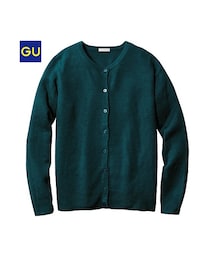 GU | （GU）カシミヤタッチクルーネックカーディガン(ジャケット/アウター)