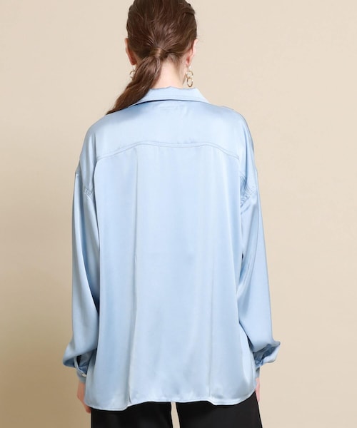 fill the bill フィルザビル　サテンチャイナシャツ FILL THE BILL（フィルザビル）の「サテンチャイナシャツ（）」 - WEAR