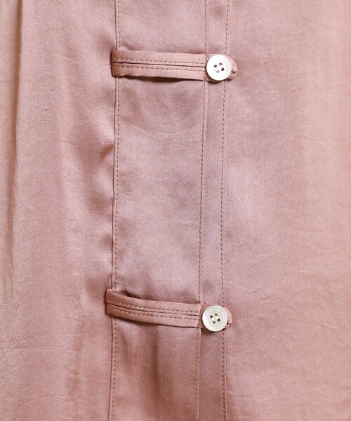 fill the bill フィルザビル　サテンチャイナシャツ FILL THE BILL（フィルザビル）の「サテンチャイナシャツ（）」 - WEAR