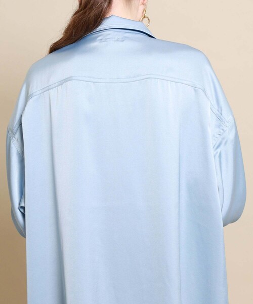 fill the bill フィルザビル　サテンチャイナシャツ FILL THE BILL（フィルザビル）の「サテンチャイナシャツ（）」 - WEAR