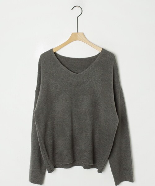 DHOLIC（ディーホリック）の「[cherryville] Vネックニット&ベストSET（ニット/セーター・レディース・グレー/ベージュ/クリーム/ブラック・ONESIZE）」の5枚目の写真