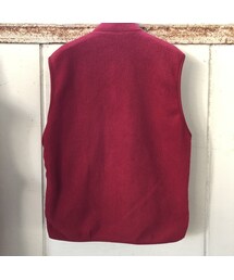 patagonia（パタゴニア）の「USA製PATAGONIA シンチラフリースベスト赤