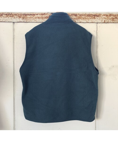 patagonia（パタゴニア）の「USA製PATAGONIA シンチラフリースベスト緑 