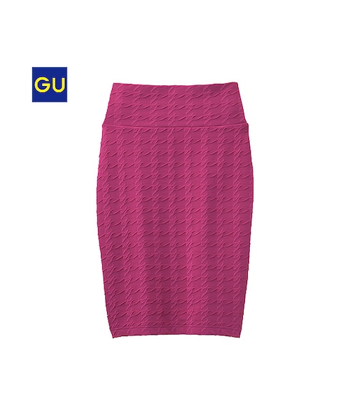 GU（ジーユー）の「（GU）ペンシルスカート（ジャカード）（WOMEN
