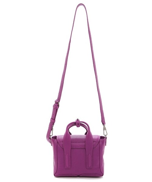 3.1 Phillip Lim（スリーワンフィリップリム）の「3.1 Phillip Lim Pashli Mini Satchel（ショルダーバッグ・Orchid・One Size）」の4枚目の写真