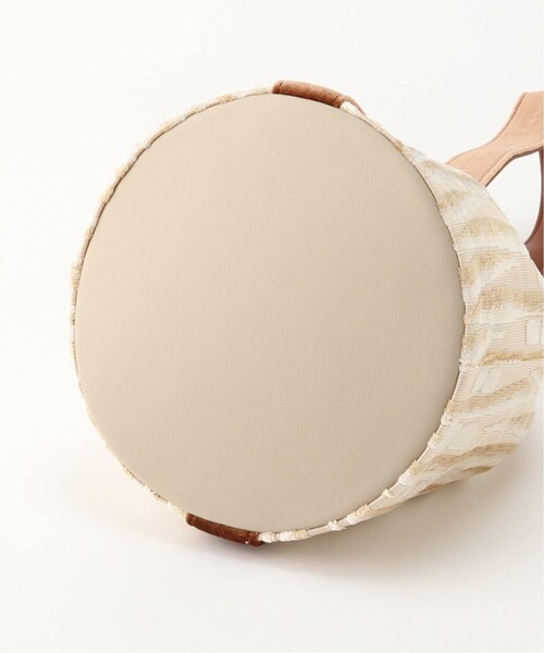 B.C STOCK（ベーセーストック）の「ステリックベロア巾着バッグ（バッグ・ブラウン/フリー/在庫あり）」の7枚目の写真