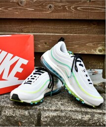 NIKE（ナイキ）の「NIKE AIR MAX 97 SE WORLD WIDE PACK  スニーカー White/Blue/Black（スニーカー）」