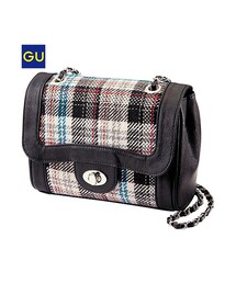 GU | （GU）ＷＯＭＥＮチェックポシェット(バッグ)