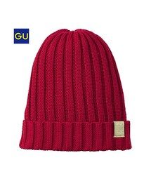 GU | （GU）ＷＯＭＥＮカラーニットキャップＡ(ファッション雑貨)