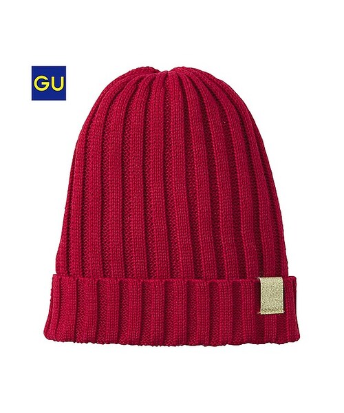 GU(ジーユー)の「(GU)WOMENカラーニットキャップA(WOMEN ⁄ キャップ・ハット・イヤーマフ・グローブ・レディース・BLUE/GREEN/BLACK/LIGHT PURPLE/GRAY/PINK/PURPLE/RED・-)」の8枚目の写真