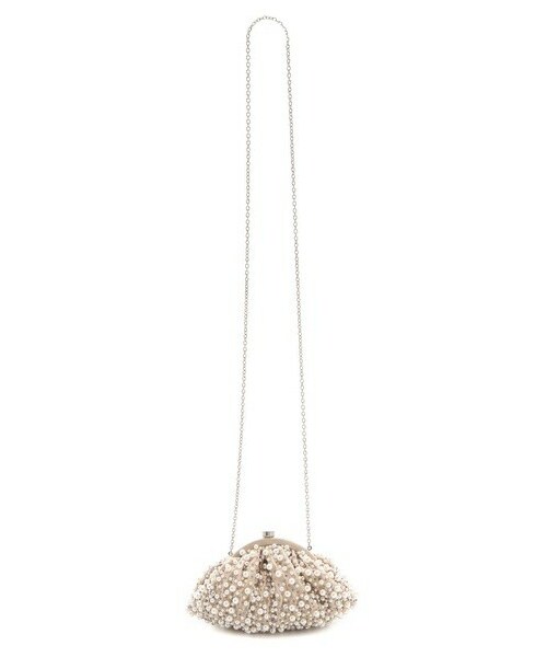 SANTI（サンティ）の「Santi Imitation Pearl Clutch（クラッチバッグ・Ivory・One Size）」の5枚目の写真