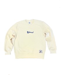 no brand（ノーブランド）の「Noweeeオリジナルトレーナー刺繍ロゴ【アイボリー】（Tシャツ/カットソー・キッズ）」