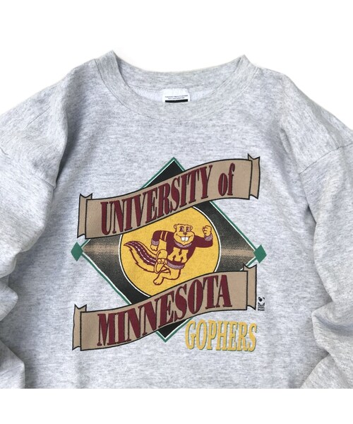 Champion(チャンピオン)の「90s College Sweat / Ash / Used(スウェット・メンズ・その他)」の2枚目の写真