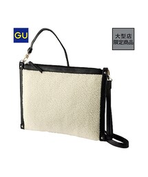 GU | （GU）ＷＯＭＥＮボアクラッチショルダーバッグ(バッグ)