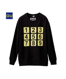 GU | （GU）グラフィックスウェット（ＵＣ１・長袖）(トップス)