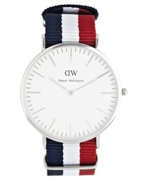 Daniel Wellington | Daniel Wellington Cambridge Silver Canvas Strap Watch(アナログ腕時計)