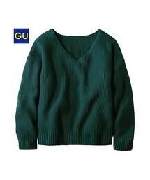 GU | （GU）カノコセーター（長袖）(トップス)