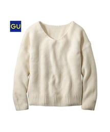 GU | （GU）カノコセーター（長袖）(トップス)