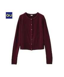 GU | （GU）カシミヤタッチコンパクトカーディガン（長袖）(ジャケット/アウター)