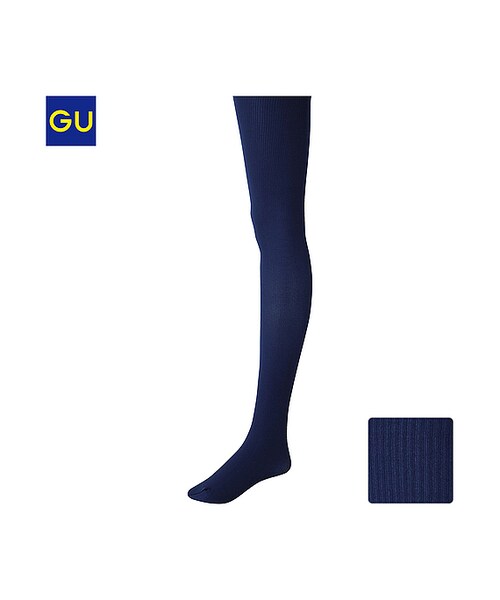 GU（ジーユー）の「（GU）カラーリブタイツ（80デニール）A（WOMEN 