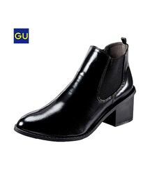 GU | （GU）ＷＯＭＥＮサイドゴアショートブーツ(シューズ)